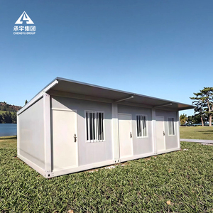 บ้านคอนเทนเนอร์สำเร็จรูปขนาด 20 ฟุต CY แบบพับได้ พร้อมห้องน้ำ บ้านเคลื่อนที่ขนาดเล็ก บ้านคอนเทนเนอร์เก็บของแบบพับได้ - Product Image 6
