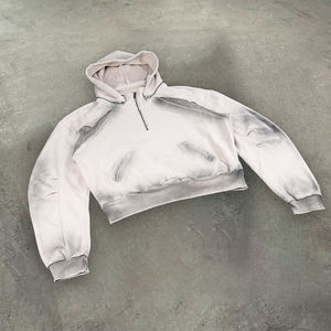 Sudadera con Capucha Extra Grande de Algodón 100% Resistente al Desgaste por el Sol, con Logotipo Personalizado, Moda Masculina, Ropa Urbana, Impresión Serigráfica de Alta Calidad, Estilo Francés - Product Image 1