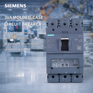 Siemens MCCB 3VA2M400 Enchufable P/3P 690V Unidad de Disparo Electrónica Plástica Capacidad de Ruptura 55KA/85KA/110KA/200KA 50/60Hz En Stock - Product Image 1