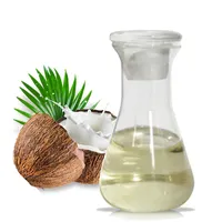Olio di cocco rbd spremuto a freddo frazionato extra vergine organico puro all'ingrosso al 100% per il corpo del viso dei capelli