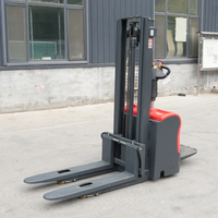 Gerbeur de palettes électrique Ce gerbeur électrique complet hydraulique sur pied 2m 3m 4m 5m Chariot ElEvateur élévateur de palettes manuel