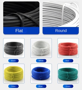 Cage de maillon de chaîne plate enduite de PVC résistant à la chaleur à haute température fil galvanisé-équipement de distribution d'énergie isolé prédécoupé - Product Image 5