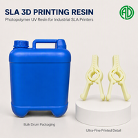 Resina de Impresión 3D SLA Amarilla de 10 KG del Fabricante Original, Excelente Resolución de Superficie para Prototipos de Figuras y Juguetes Personalizados