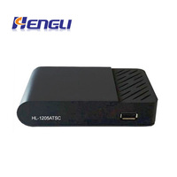 China Fabrik digitale Konverter Box ATSC-T Decoder Tuner TV-Empfänger Media-Player ATSC-T STB Set-Top-Box Fabrik Hengli