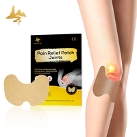 Patch pour le genou à base de plantes naturelles, adhésif sans danger pour la peau, soulagement de la douleur articulaire, coussin pour la douleur au genou, chaleur