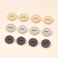 Boutons-pression rétro en alliage de zinc à deux œillets, placage anti-décoloration, motifs étoile et cœur diamant, lavables, vente en gros, mode