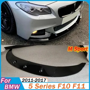 Para BMW Serie 5 F11 M Sport 2011-2017: Alerón delantero estilo labio, embellecedor de faro antiniebla, modificación de tuning exterior - Product Image 1