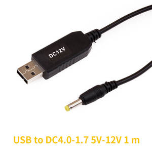 สายเคเบิลอเนกประสงค์ USB เป็น DC อะแดปเตอร์ 5v เป็น 12v DC 5.5x2.1 มม. สายโมดูลจ่ายไฟแบบเพิ่มแรงดัน - Product Image 5