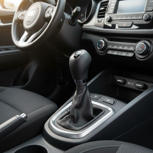 For for Rio 2012-2018 Gear <b>Shift</b> <b>Knob</b> Compatible Cerato 2012-2018 Ceed 2012-2018 Sportage 2012-2018 (Manual/6-Speed) KR Origin - Product Image 3