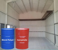 Matériaux d'isolation en mousse pulvérisée à cellules fermées, polymère liquide, produits chimiques bruts pour mousse PU, mousse de polyuréthane pulvérisée