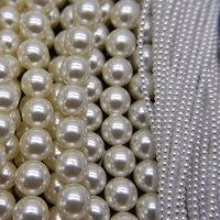 Perles en plastique ABS imitation perle ronde de grande taille, faites à la main, de haute qualité, sans trous, 40 mm, pour la décoration artisanale
