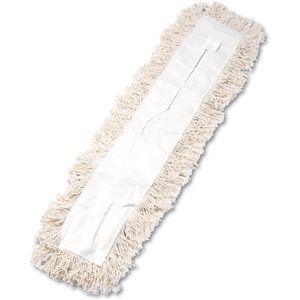 Lave-linge industriel lavable 36 pouces X 5 In. Tête de balai à poussière blanche pour Boardwalk BWK1336 - Product Image 4