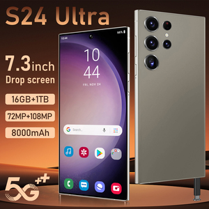 Smartphone S24 Ultra 12G+512GB 5G LTE avec écran sans bordure, HD 108MP, OLED 120Hz, version mondiale, téléphone <span class=keywords><strong>portable</strong></span> Android 14 <span class=keywords><strong>pas</strong></span> <span class=keywords><strong>cher</strong></span> - Product Image 2