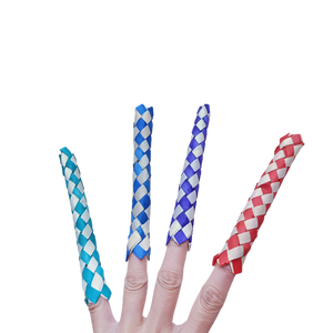 Juguetes de Bambú Tejido para Loros, Fiesta de Cumpleaños, Niños, Trampa para <span class=keywords><strong>Dedos</strong></span>, Cubierta de Dedo de Madera, <span class=keywords><strong>Juguete</strong></span> para Forrar, <span class=keywords><strong>Juguete</strong></span> para Aves, Juguetes DIY para Loros - Product Image 6