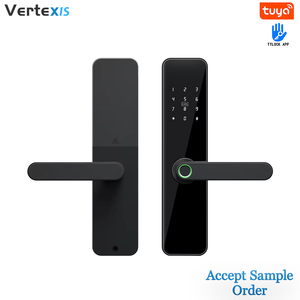 Bloqueo inteligente de aleación de aluminio Tuya F7 Pro-Desbloqueo de huella dactilar/Contraseña Wi-Fi conectado Almacenamiento en la nube - Product Image 1