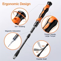 Juego de Destornilladores de Precisión 115 en 1, Kit de Herramientas Profesional para Reparación de Electrónicos, para iPhone, MacBook, Laptop, Relojes, Gafas, Bricolaje