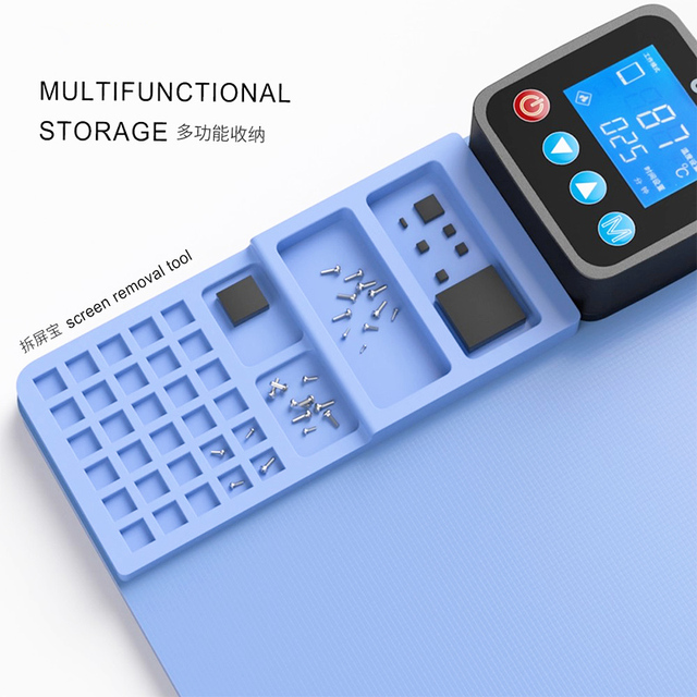 CPB Repair Heating Plate Mobile Phone LCD Screen Separator Remover Tools Open iPad Mat Rubber Refurbish Disassemble Kits