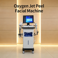 Appareil de beauté du visage Hydra Dermabrasion pour lisser les ridules, exfolier, éliminer les points noirs, peeling à l'oxygène Hydra Jet