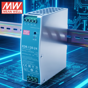 Meanwell EDR-120-<span class=keywords><strong>24</strong></span>産業用AC-DC電源24V出力5A 87.5% 効率2年間保証 - Product Image 5