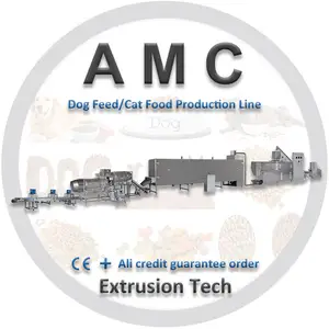12 Jaar Fabriek Kat Voedsel Productielijn Machine Voor Maken Voedsel Voor Huisdieren Honden En Katten