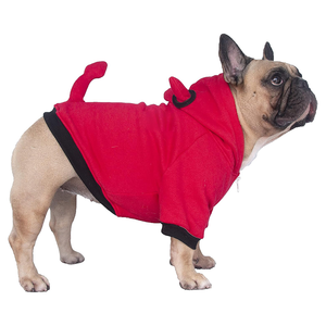 Licorne chauve-souris petit diable chien Halloween Costumes mignon drôle sweats à capuche pour <span class=keywords><strong>bouledogue</strong></span> français et autres petits animaux <span class=keywords><strong>de</strong></span> compagnie - Product Image 6