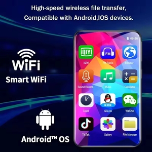 Lecteur MP4 multifonction intelligent à écran tactile complet de 3,6 pouces, Wifi, <span class=keywords><strong>Android</strong></span>, haut-parleur intégré, 5 formats <span class=keywords><strong>audio</strong></span>, prise en charge de l'<span class=keywords><strong>enregistrement</strong></span> WAV - Product Image 2
