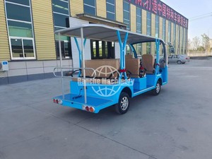 Furgoneta Eléctrica de Turismo RC, Homologada para Circular por la Calle, Motor de 72V 7.5 Kw, 14 Asientos, Autobús Turístico Eléctrico Cerrado, China - Product Image 4
