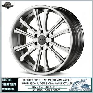 Vellano <strong>VKE</strong> CONCAVE Custom Forged Alloy Wheels 20-24 Inch 5x112 5x120 for Ferrari 488 McLaren 720S Bentley Continental Luxury - Product Image 1