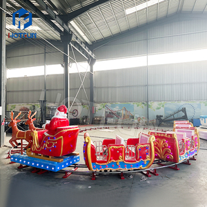 Train de Noël à prix d'usine, manège de parc d'attractions, mini-train sur rail express - Product Image 4