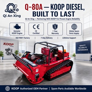 Moteur à essence haute puissance 12HP, autopropulsé, sans fil, télécommandé, chenilles, moteur sans balais, tout-terrain Q-80A - Product Image 6