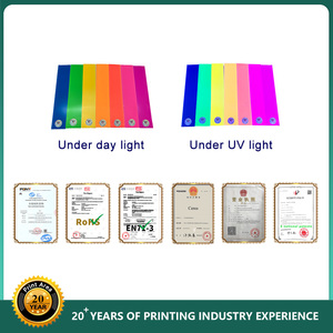 Inchiostro per Stampa Offset UV Fluorescente Naturale Panto 803 Giallo - Product Image 3