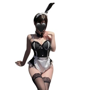 Sexy and cute maid lingerie with underwire support, hot and sexy uniform temptation, wholesale lingerie, qqny <b>date</b> nightgown - Product Image 5