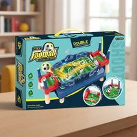 Boîte de rangement portable en plastique pour jeu de baby-foot de bureau, jouet de puzzle parent-enfant, cadeau pour les 4-6 ans