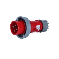 Prise industrielle étanche IP67 ZNG-0143, 4 broches, 380V, 16A, IEC60309