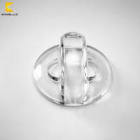 Lentilles optiques LED en verre borosilicate à faisceau étroit 5 degrés IP66 OEM pour éclairage de fenêtre