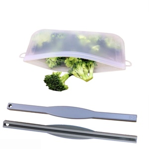 Hewang ซิลิโคนขนาดเล็ก500มล. มีซิปล็อคถุงเก็บอาหารอเนกประสงค์สำหรับเด็กของขบเคี้ยว & อาหารต่างๆจากเซินเจิ้น - Product Image 3