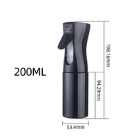 Vente directe usine – Pulvérisateur capillaire à brume ultra-fine 200ml 300ml, flacon PET dépoli, pulvérisation continue, pompe en plastique vide, échantillon gratuit