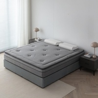 Lit de voiture à cils pliants gonflables doubles Mousse à mémoire de forme à ressort en latex Meubles de maison Canapé compressé Surmatelas Chambre à coucher Hôpital