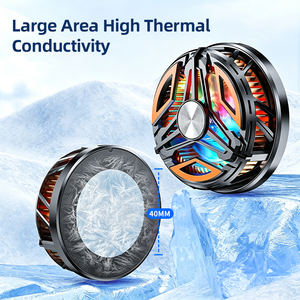 Antarcchill ตัวทำควา<span class=keywords><strong>ม</strong></span>เย็นโทรศัพท์สำหรับเล่นเก<span class=keywords><strong>ม</strong></span> RGB 15W พัดล<span class=keywords><strong>ม</strong></span>ระบายควา<span class=keywords><strong>ม</strong></span>ร้อนต่ำคลิปแ<span class=keywords><strong>ม</strong></span>่เหล็กควบคุมด้วยแม่เหล็กสำหรับสมาร์ทโฟน - Product Image 5