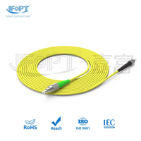 Cordon de brassage fibre optique FC vers ST OM3 Monomode Multimode PVC LSZH Longueur personnalisée
