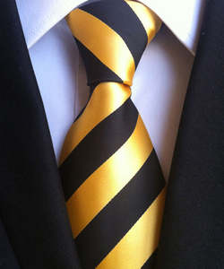 새로운 디자인 클래식 실크 남성 목 넥타이 8 cm 격자 무늬 스트라이프 넥타이 남성용 정장 비즈니스 웨딩 실크 넥타이 - Product Image 2