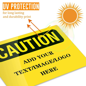 Пользовательский предупреждающий знак безопасности дорожного движения, персонализированный ваш текстовый логотип, наружный Алюминиевый металлический знак, домашний офис, сад, дорога, используется - Product Image 4