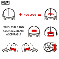 Gorras de Moda Coreana 100% Poliéster Unisex con Estampado de Letras, Gorra de Béisbol Deportiva con Logotipo Bordado en 3D Personalizado, 6 Paneles Ajustables
