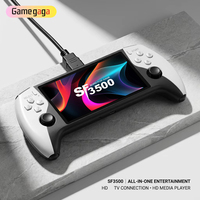 Consola de Juegos Portátil Original Gamegaga SF3500, Pantalla de 5 Pulgadas, Compatible con TV FHD, 64GB, 20000 Juegos Clásicos, Regalo para Niños