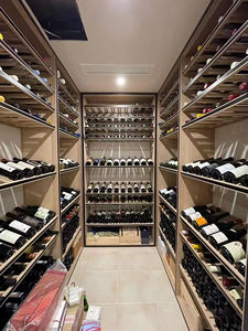 ตู้เก็บไวน์ขนาดใหญ่สุดหรูพร้อมช่องเก็บแบบหลายชั้นสำหรับสะสมไวน์และตกแต่งภายในอย่างหรูหรา - Product Image 6