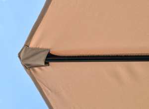 <span class=keywords><strong>Parasol</strong></span> de terrasse géant moderne à double tête LED étanche 2,7 m avec protection UV50 pour hôtel et parc - Promotion - Product Image 5