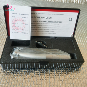 Hot Sale High-Speed Dental Handpiece with LED Push Button Quick Coupling Fiber <b>Optic</b> Metal Turbine Power Source at Good Price - Product Image 6