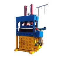Presse à balles hydraulique verticale pour déchets, compacteur de balles 10T/30T, fabricant de presses à balles