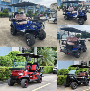 รถกอล์ฟไฟฟ้า 4 ที่นั่ง ได้รับการรับรองมาตรฐาน CE ใหม่ พร้อมแบตเตอรี่ลิเธียม ความเร็ว 30 กม./ชม. ระยะทาง 54 หลุม บรรจุภัณฑ์แบบกำหนดเองได้ - Product Image 6