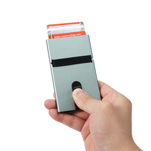 Casekey Super Slim RFID Blocking Pop up <b>Metal</b> Aluminium Credit Card Holder - Product Image 4